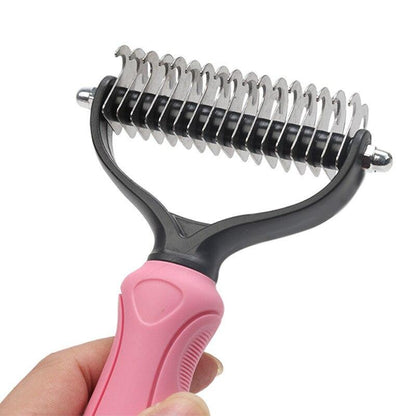 Pet Fur Knot Remover Comb – Dog Grooming Tool